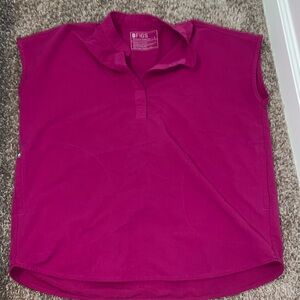 FIGS women's scrub top Raspberry Sorbet Rafaela™ - Oversized